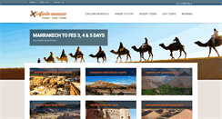 Desktop Screenshot of infinite-morocco.com